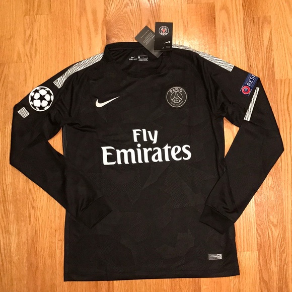 psg long sleeve jersey